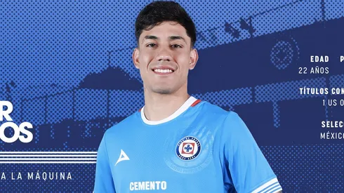 Omar Campos es oficialmente refuerzo de Cruz Azul.