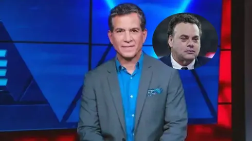 Ambos periodistas se enfrascaron en una disputa por el futuro del DT del Club América.