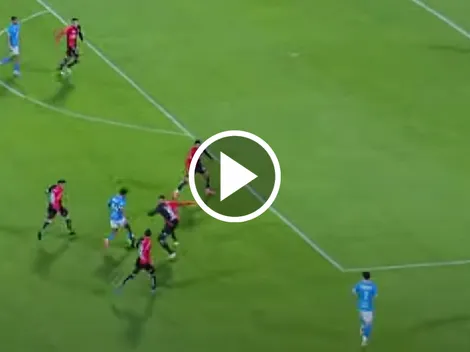 A lo Messi: Jugada mágica de Amaury Morales y gol de Cruz Azul