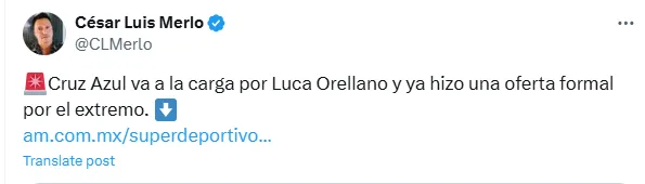 Información de César Luis Merlo