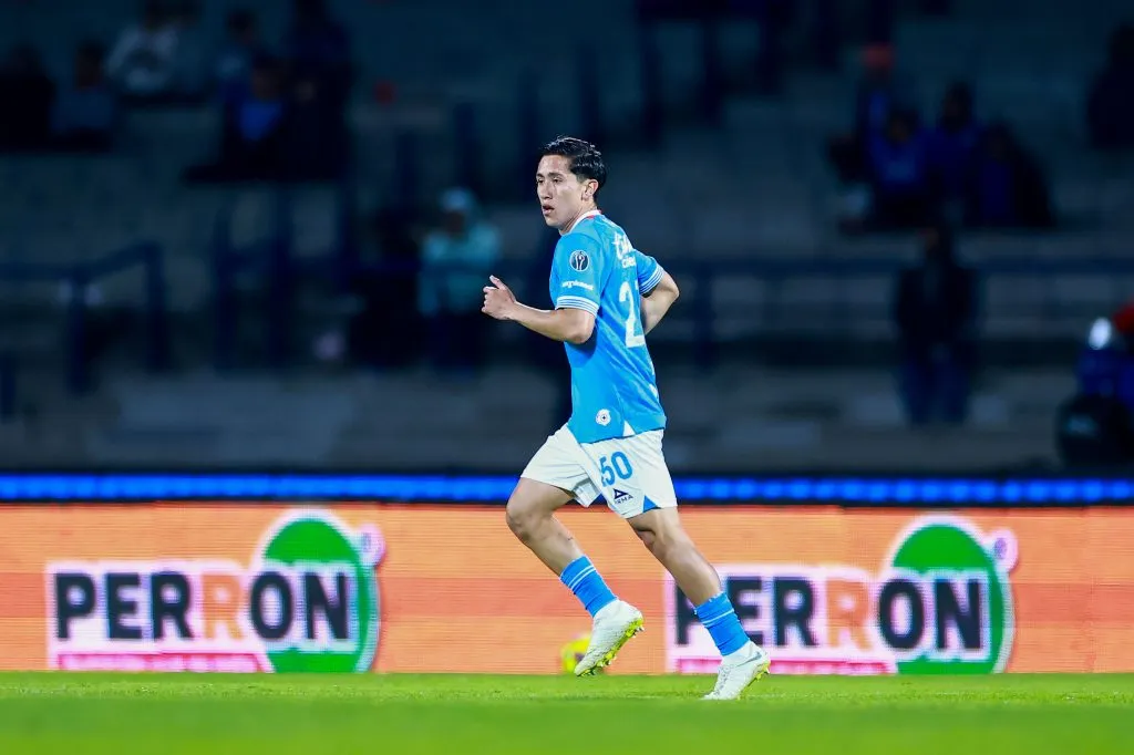 Jeyson Durán, debutante con Cruz Azul ante Atlas por el Clausura 2025. (Imago 7)