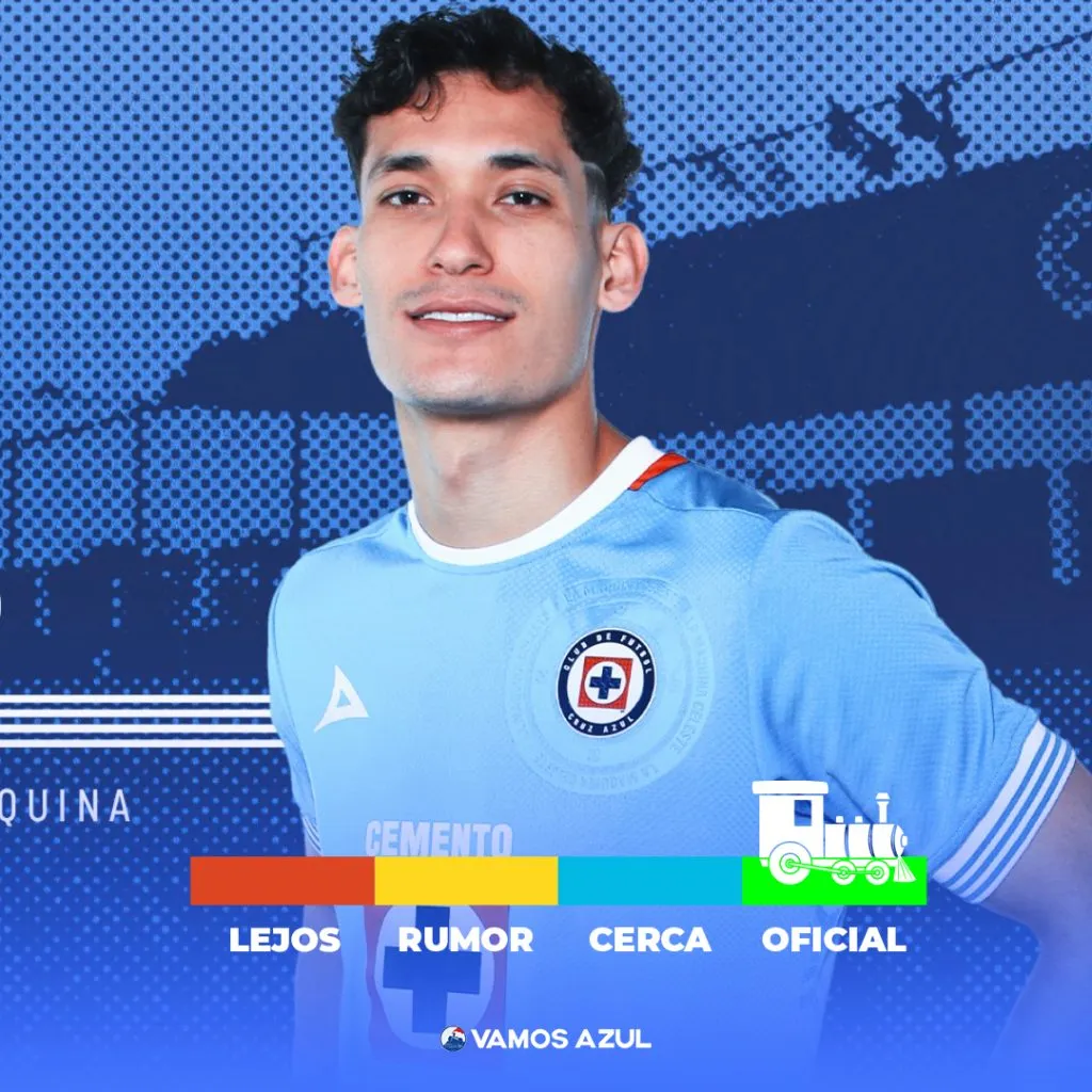 Orozco Chiquete ya es de La Máquina. (Prensa Cruz Azul / Especial)