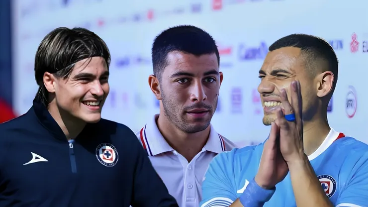 Tres bajas de peso en el XI de Cruz Azul.