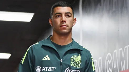 Erik Lira anotó con el Tri pero mantiene los pies sobre la tierra.