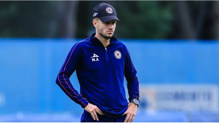 Martín Anselmi sigue trabajando con Cruz Azul.