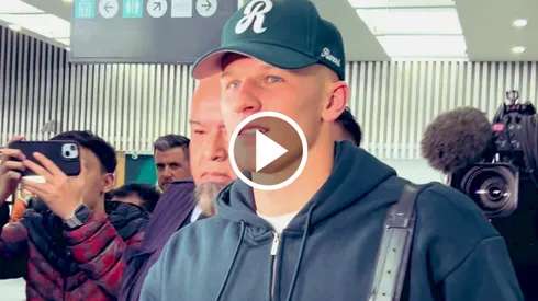 Mateusz Bogusz ya llegó a la CDMX.