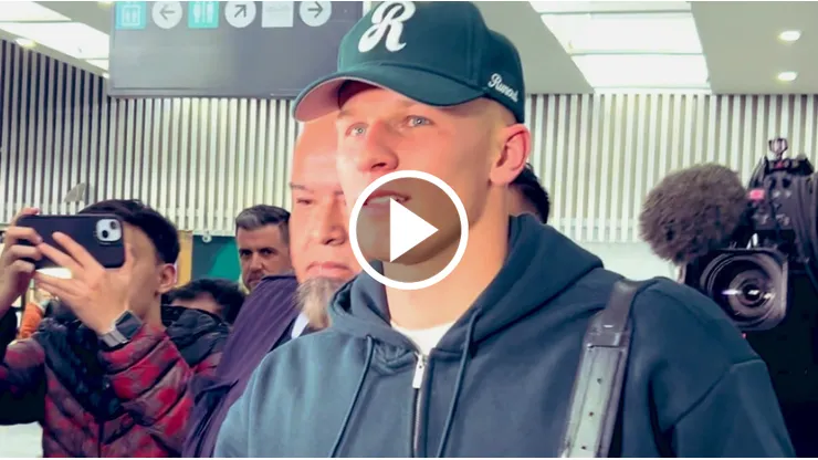 Mateusz Bogusz ya llegó a la CDMX.