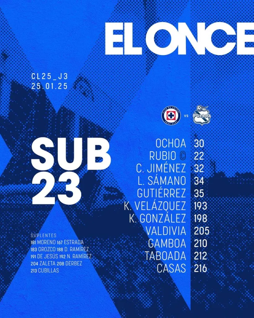 (Foto: Cruz Azul)