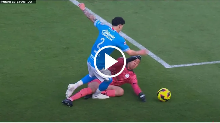 El descarado penal que le robaron a Cruz Azul ante Puebla
