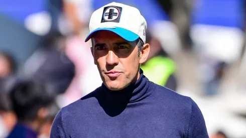 Vicente Sánchez podría terminar el torneo como DT de Cruz Azul.