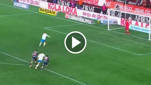 Rodolfo Rotondi marcó ante Xolos su primer gol con Cruz Azul en 2025