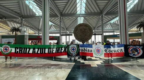 Los aficionados de Cruz Azul ya comenzaron a viajar a República Dominicana.