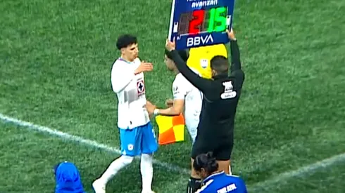 Sánchez se fue antes de tiempo a las duchas.