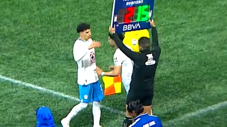 Sánchez se fue antes de tiempo a las duchas.