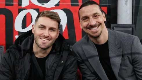 Una enorme bienvenida para Santi por parte de una leyenda.