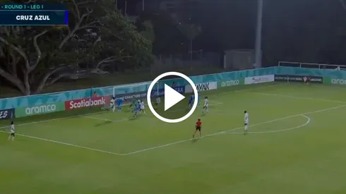 Gabriel Fernández estuvo presente en el 2-0 de Cruz Azul.