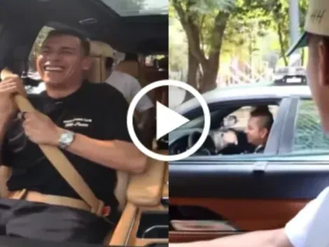 Malagón y Zendejas se topan con policía fanático de Cruz Azul