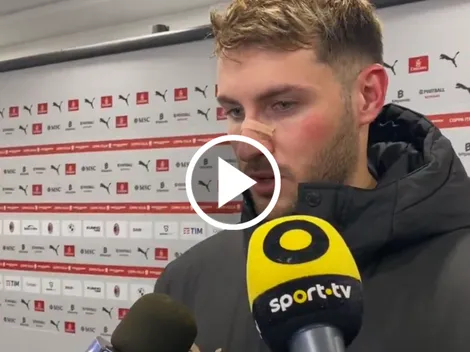 Primeras palabras de Giménez tras debutar con el AC Milan