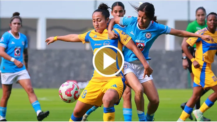 Cruz Azul femenil no pudo con Tigres.