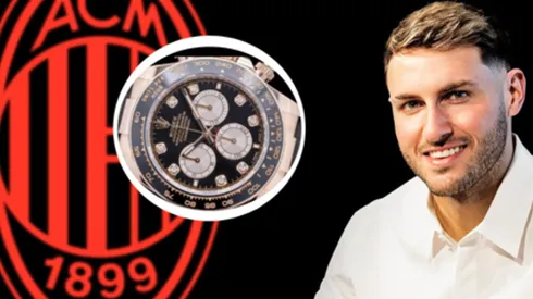 El canterano de Cruz Azul se presentó con los cementeros luciendo un reloj al alcance de pocos.