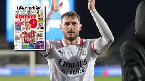 Santi Giménez causa revuelo en Italia.