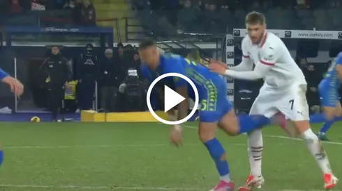 El canterano de Cruz Azul debutó a lo grande y además provocó la expulsión de un jugador del Empoli.