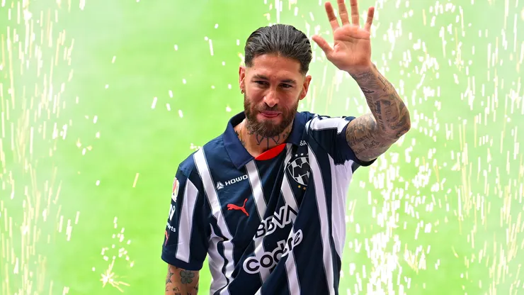 Sergio Ramos ya fue presentado en Rayados