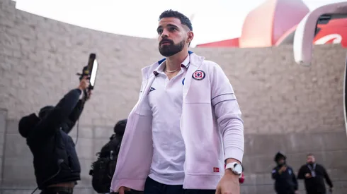 Tijuana, Baja California, 31 de enero de 2025. Andrés Gudiño,, durante el partido correspondiente a la jornada 5 del torneo Clausura 2025 de la Liga BBVA MX, entre los Xolos de Tijuana y la Máquina Celeste del Cruz Azul, realizado en el estadio Caliente. Foto: Imago7/Alejandro Gutiérrez Mora