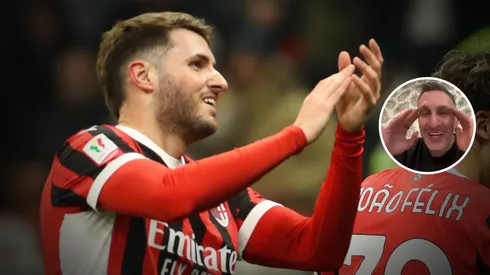 Chaco confesó cómo vivió el primer gol de Santi con el Milan.