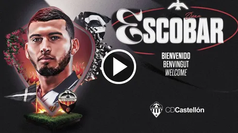 Juan Escobar fue presentado oficialmente en su nuevo equipo