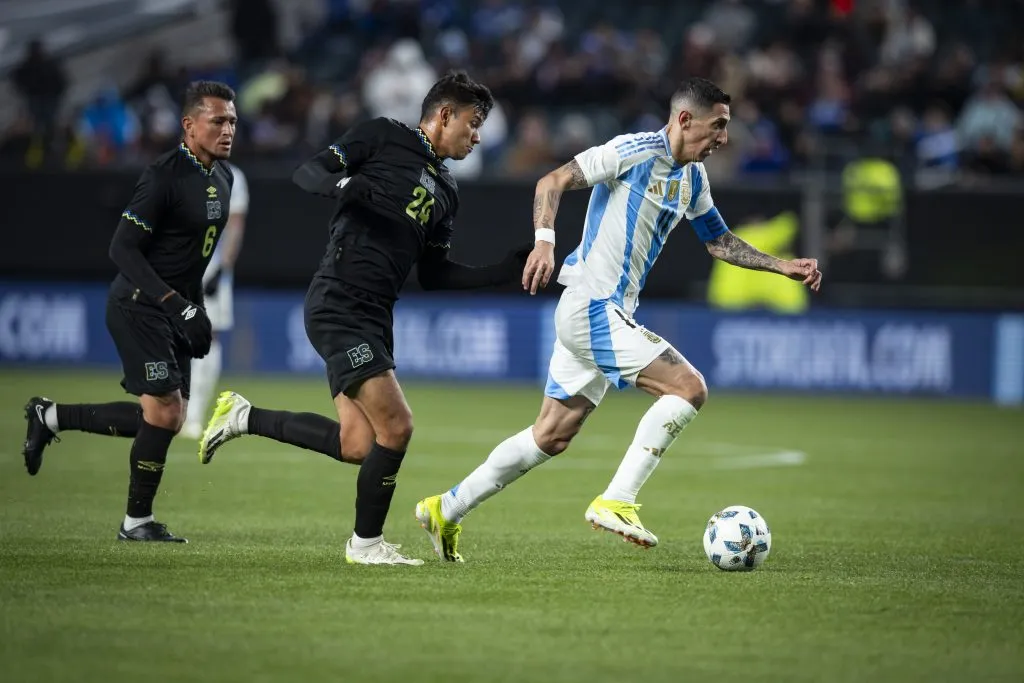 Selección de El Salvador vs. Argentina (Getty)
