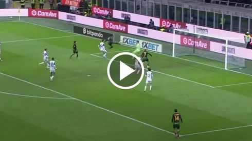 Segundo gol de Santi Giménez en el Milan.