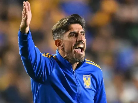 DT de Tigres, realizó una insólita protesta arbitral
