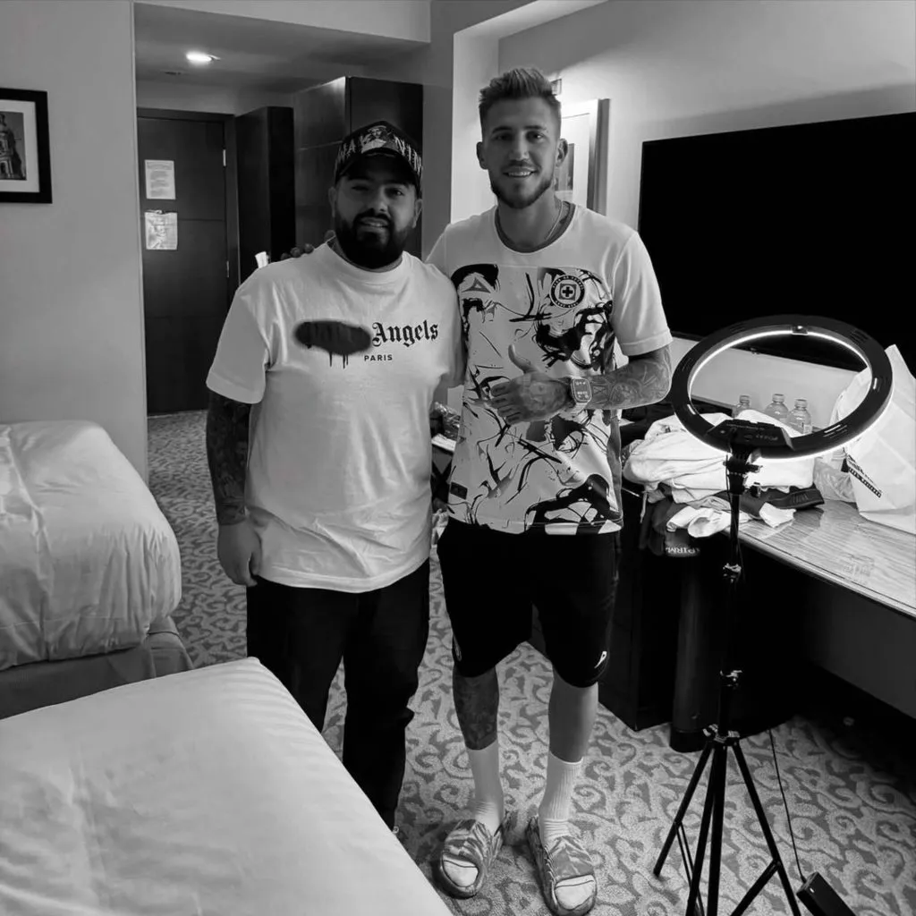 Miguel Sandoval junto a Gonzalo Piovi (IG Miguel Sandoval)