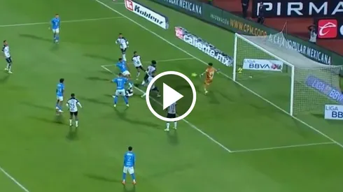 Ángel Sepúlveda señaló el 1-0 para Cruz Azul ante Querétaro.