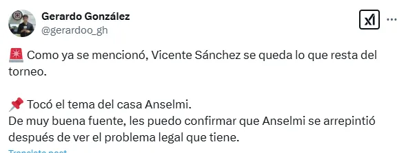 Información de Gerardo González