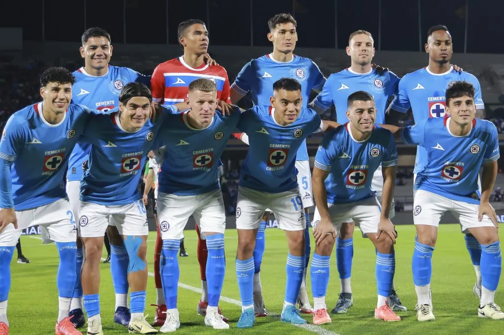 El equipo de Cruz Azul que jugó contra Querétaro. (Imago 7)