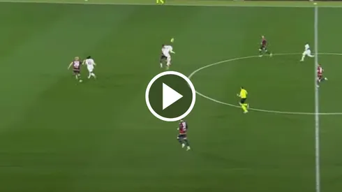 Santi Giménez dio una asistencia para el 1-0 del Milan ante Bolonia.