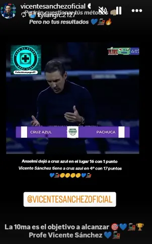 Historia de Sánchez en IG