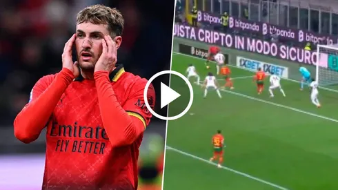 Santi Giménez y un mal momento en Milan