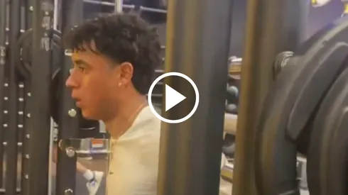 El entrenamiento de Amaury Morales fuera de Cruz Azul.