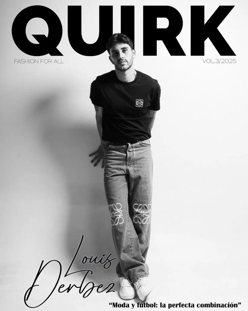 La portada de revista en la que apareció Derbez. (Foto: @quirk_mag)