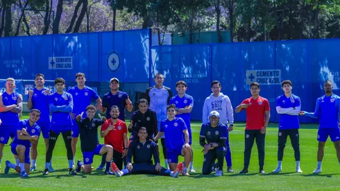 Cruz Azul continúa entrenando en La Noria.