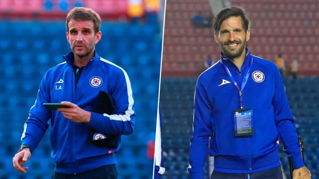 Iván Alonso y Mathias Cardaccio, ambos uruguayos integrantes de la dirección deportiva de Cruz Azul (Imago7/Instagram Especial)