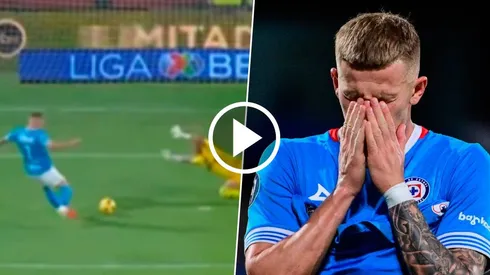 Bogusz fallló una inmejorable chance para Cruz Azul