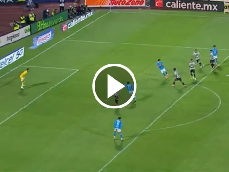 Así fue el gol de Montaño ante Atlético San Luis