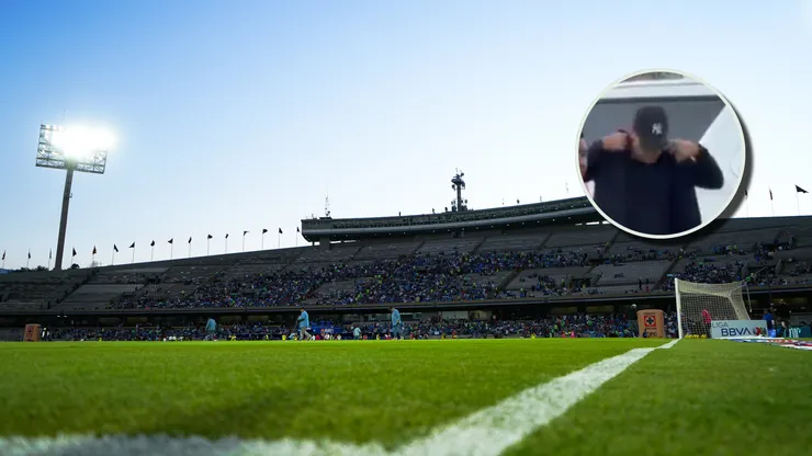 Cruz Azul recibió una visita inesperada en el Estadio Universitario.