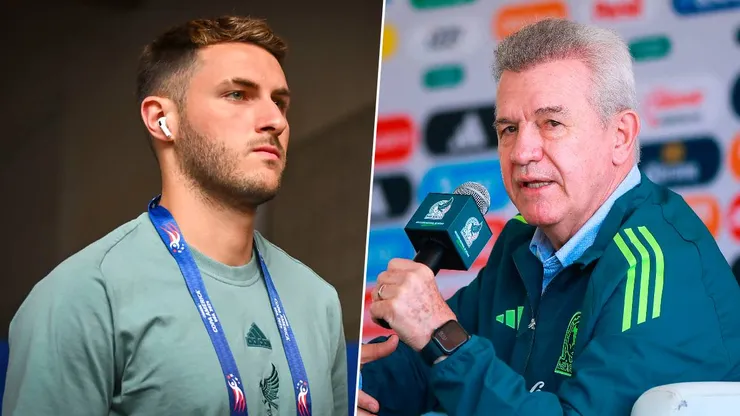 Todo México espera conocer qué hará Javier Aguirre con Santi Giménez.