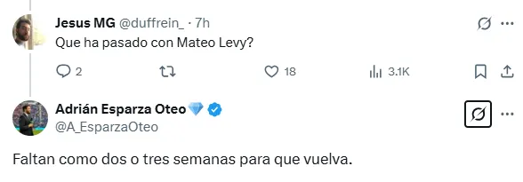 Comentario de Esparza Oteo (X)