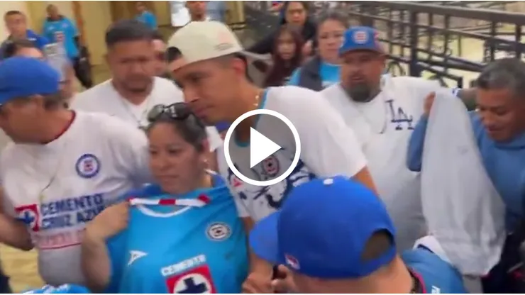 Ángel Sepúlveda, uno de los ídolos actuales de Cruz Azul.